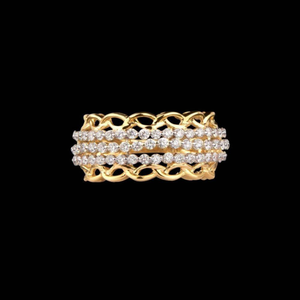 18k Gold Divine Ethinic Rings SCHR140