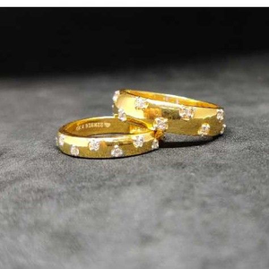 916 Exclusive Gold Couple Ring