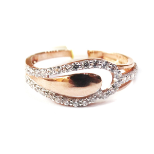 18k rose gold fancy ring mga - rgr0011