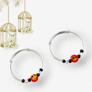 925 Silver Fancy Bird Design Bangle