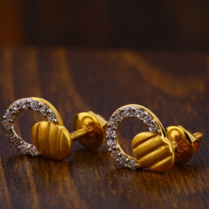 22 carat gold ladies earrings RH-LE910