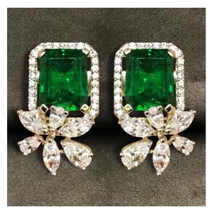 9KT Swarovski Fancy Ladies Earring