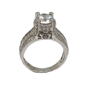 925 Sterling Silver Proposal Ring  MGA - LRS4