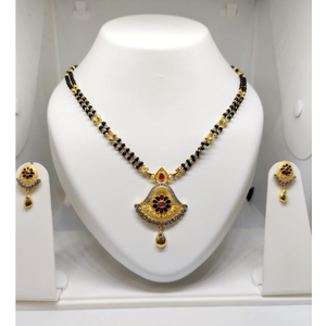 22KT Gold Fancy Double Line Mangalsutra JJ-M0