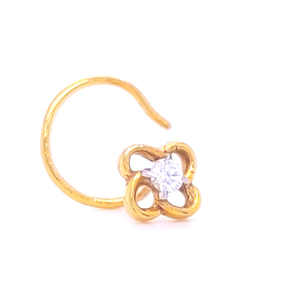 Mahira one diamond nose pin