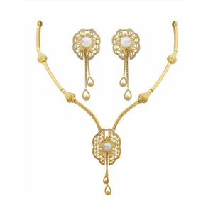 916 gold designer necklace set pj-n002