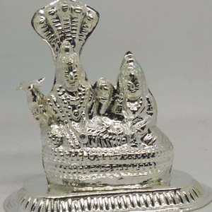 silver sheshnag par virajman lord  shree vish