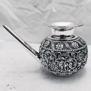 925 pure silver lakshmi karwa in fine nakashi