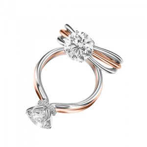 Unbounded love diamond ring