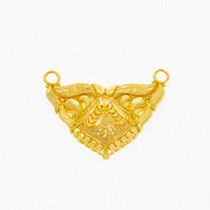 Calcutti Work 22kt Gold Mangalsutra Pendant