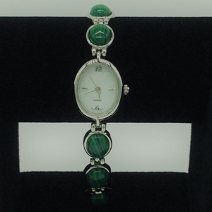 Natural Melagite Oval Designer Watch JBG02