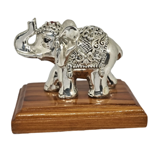 999 silver elephant for home decor