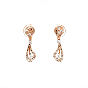 Hanging Diamond Earring Jewelry by Royale Dia