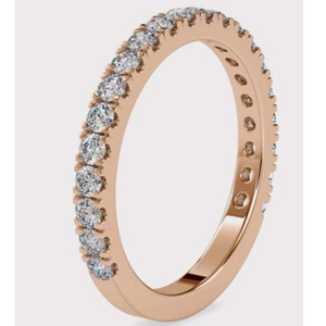 Latest disigne 3.89 gms unisex ring with diam