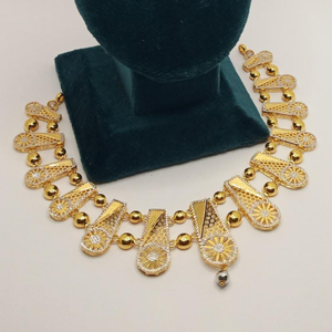 22K Gold Stylish Necklace Set