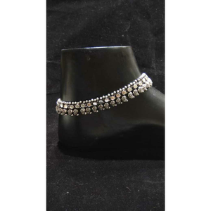 92.5 Sterling Silver Reach Look Anklet (Payal