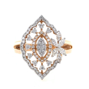 18kt / 750 rose gold contemporary micro set d