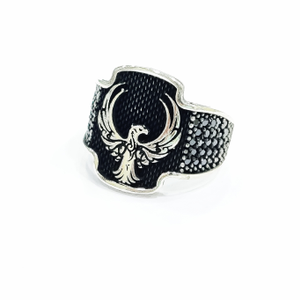 925 Sterling Silver Eagle Gent's Ring