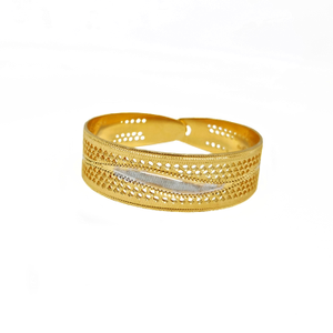 Fancy Design 1 Gram Gold Plated Bracelet MGA 