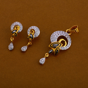 916 Gold Hallmark Exclusive Ladies Pendant Se