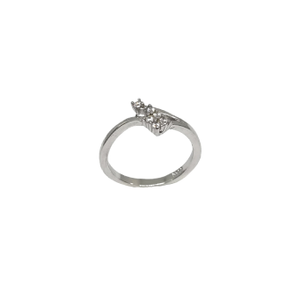 Simple fashionable ring in 925 sterling silve