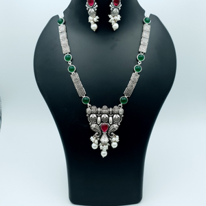 925 sterling silver fancy mala set