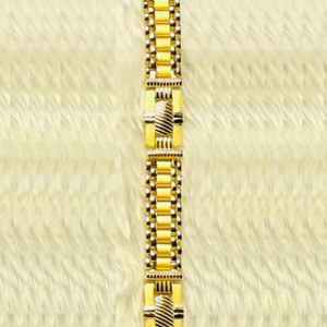 Gold Modern Gents Bracelet