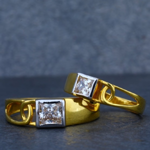 22 carat gold couple  rings RH-CR484