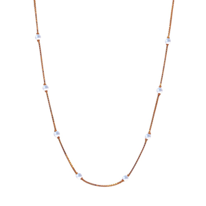 Little  pearl 22k Gold chain