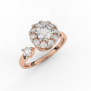 Queen Solitaire Beautiful Ring