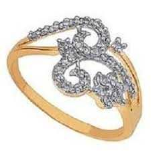 Artificial Designer Diamond Ring