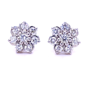 The rubina diamond earring