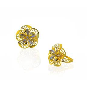 Begum collection Natural Fancy Flower Ring