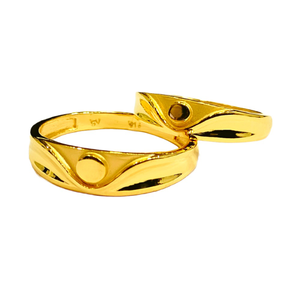 22KT Couple Design Unique Rings
