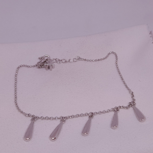 silver 925 antique ladies anklets