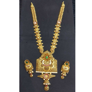 22 kt gold rajwadi dhulhan set