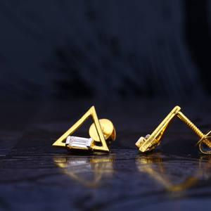 22kt Gold Hallmark Fancy Earring LSE77