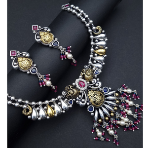 Elegant Legacy: Antique Necklace and Earrings