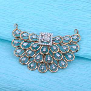 750 Rose Gold Designer Ladies Pendant  RMPN44