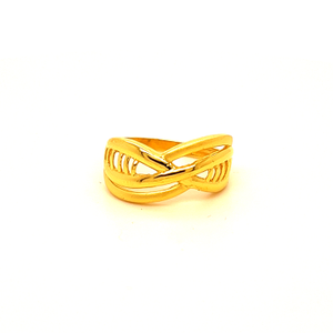 22k Gold Plain Timeless Beauty Ring