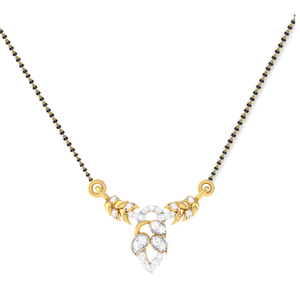 Gold Diamond Mangalsutra