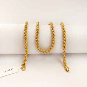 18Kt Hallmark Real Solid Yellow Gold Chunky R
