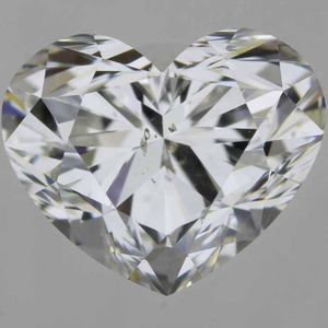1.02ct heart white diamond-heera