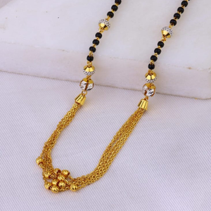 916 Gold Hallmarked Latest Design Mangalsutra