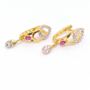 Gold 18k Fancy Diamond Latkan Kadi