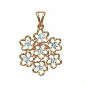 14kt Silver Fancy Ladies Earrings