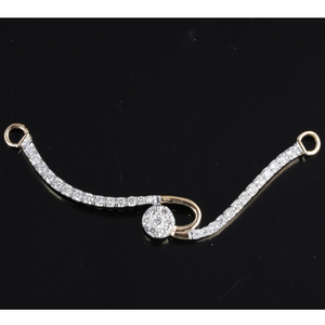 18kt Gold Attractive diamond mangalstra