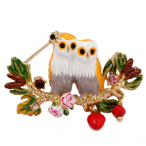 Owl Enamel Pins Wholesale, Latest Brooch with