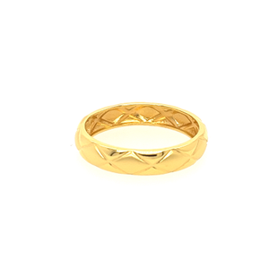 22k Yellow Gold Traditional Band