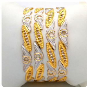 GOLD HALLMARK CNC BANGLE - CP1141